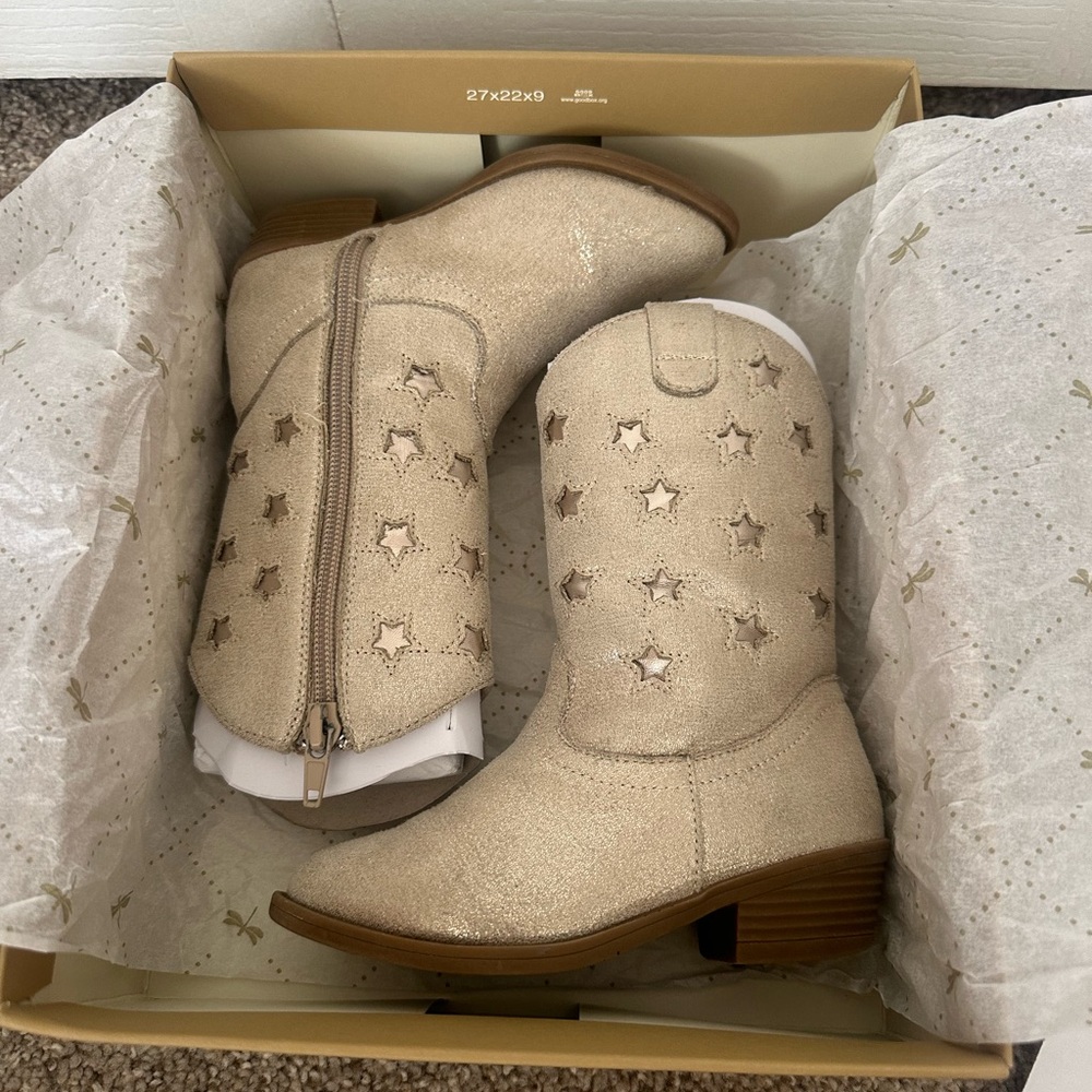 Tucker & Tate Toddler Cowboy Cowgirl Boots Size 8M